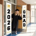thumbnail image 6 of Graduation Door Banner, Congrats Grad 2026 Door Sign with Grad Cap Star Confetti Design, for Graduation Party Decorations, Home Front Door Decor, School Grad Celebration - 1 Pair, 6 of 9