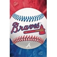 thumbnail image 2 of MLB Atlanta Braves - Logo 13 Canvas Wall Poster, 22.375" x 34", 2 of 4
