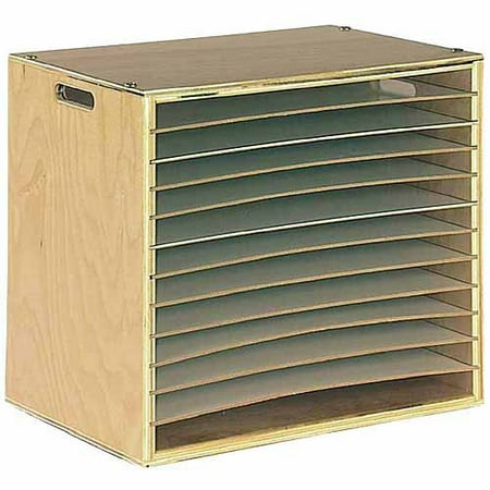 Childcraft Large Wooden Puzzle Storage Rack 12 Shelves Bird In Childcraft Large Wooden Puzzle Storage Rack 12 Shelves Bird In Hand 249534
