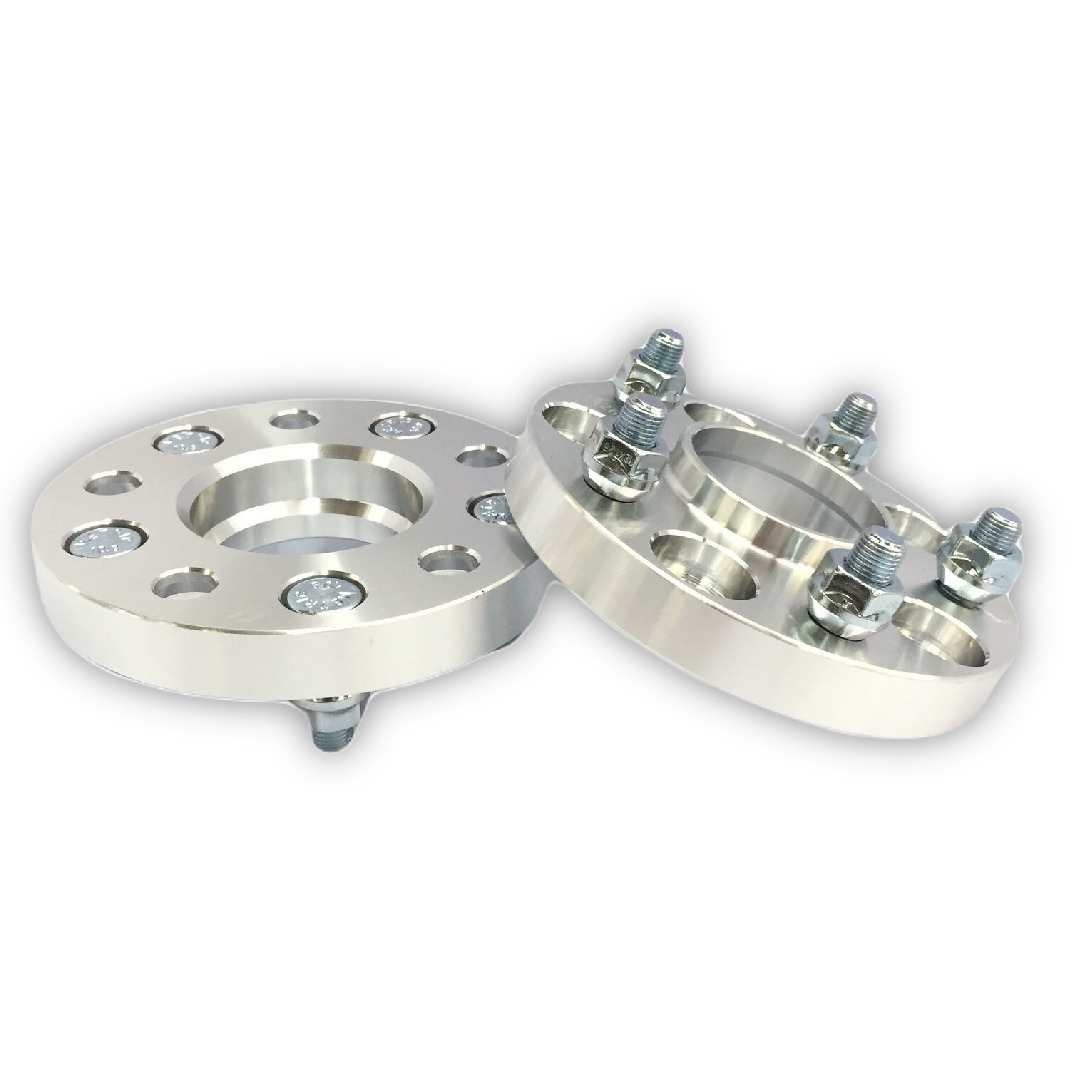 EZAccessory 2.5" Hub Centric Wheel Adapters 5x130 To 5x130 For Porsche - Set Of 2