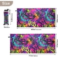 thumbnail image 4 of GZHJMY Graffiti Patterns and Spray Paint Ink Elements Beach Towel Quick Dry Absorbent Bath Towels Sandproof Lightweight Towel for Gym Yoga Sports Swimming- 30x60in Washcloth, 4 of 7