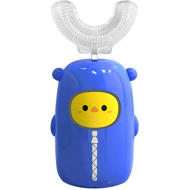 Kids Electric Toothbrush with UShaped Toothbrush, Automatic Electric