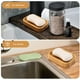 thumbnail image 3 of Juego de 2 jaboneras de bambú de madera natural para baño esponjas de cocina accesorios de almacenamiento brillar Electrónica, 3 of 5