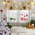 thumbnail image 6 of 2 Pack Valances for Windows, Sunflower Window Valances for Living Room/Bedroom/Bathroom, Summer Botanical Vintage Spring Floral Light Filtering Kitchen Curtain Valance Window Treatment 54"W x18" L, 6 of 9