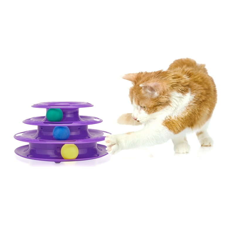 AnimalPlanet Tower of Tracks Cat Interactive Toy