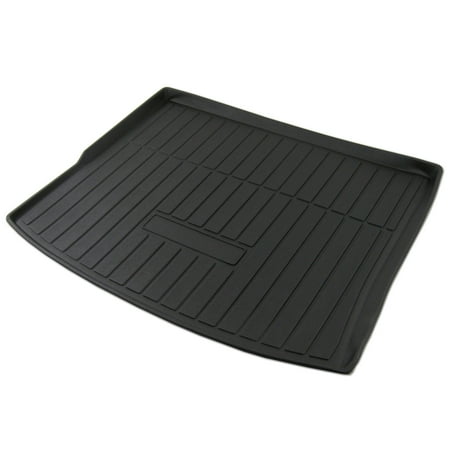 Jeep Cargo Mat - TuningPros CLTM-101 Custom Fit Black Trunk Floor Mat For 2014-2018 Jeep Cherokee - 1 pcs Set Cargo Liner Jeep Cherokee 14 15 16 17 18