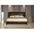 thumbnail image 2 of Mega Solutions McCutchen Solid Wood Murphy Storage Bed (Queen, Tobacco), 2 of 6