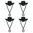thumbnail image 1 of Tapa de pajita para taza de 30 a 40 oz, tapa de pajita de silicona, sombrero de vaquero, accesorios para vaso de 10 mm, 0,4 pulgadas, lindos regalos para mujeres, 1 of 1