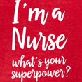 thumbnail image 3 of CafePress - I'm A Nurse What's Your Supe - Womens Football Shirt, 3 of 4
