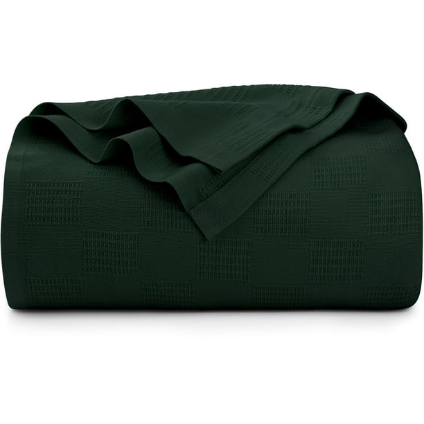 Manta Utopia, ropa de cama, 100% algodón, tejido Dobby, térmica, tamaño queen