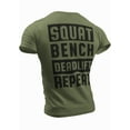 thumbnail image 6 of Squat Bench Deadlift Workout Shirt for Men Funny Gym Lifting Motivational Sayings, 6 of 6