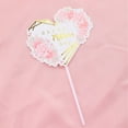 thumbnail image 3 of Clearance Happy Mother's Day Cake Toppers Flower Heart Paper Cake Picks Cake Decoration For Birthday Mother's Day for Home & Kitchen D, 3 of 8