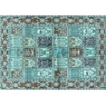 thumbnail image 1 of Ahgly Company Indoor Rectangle Persian Light Blue Traditional Area Rugs, 8' x 12', 1 of 4