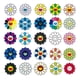 thumbnail image 3 of Pegatinas de PVC con dibujos animados de anime con grafiti de girasol, 50 unidades, 3 of 3