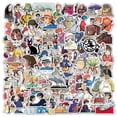 thumbnail image 2 of Studio Ghibli sticker set, 100 pcs Vinyl waterproof anime stickers for laptop skateboard water bottle, 2 of 5