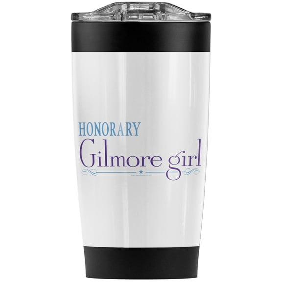 Gilmore Girls Honorary Gilmore Girl Stainless Steel Tumbler 20 oz Coffee Travel Mug/Cup, Vacuum Insulated & Double Wall with Leakproof Sliding Lid | Great for Hot Drinks and Cold Beverages