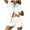 White, variant on Pajama Set Womens Short Sleeve V Neck Silky Shirt With Capri Pant Button Down Soft Satin Loungewear Black