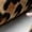 leopard pattern, variant on Women's Leopard Print Leather Ballet Flats, Round Toe Bow Slip-On Dress Shoes