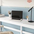 thumbnail image 5 of DreamBuck Full Size Loft Bed with Built-in Desk, Wood Loft Bed Frame with Guardrails and Ladder Platform, Space-saving Full Loft Bed Frame for Teens, Boys, Girls, Low Loft Bed, Noise Free, 5 of 9