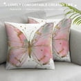 thumbnail image 3 of Orinice Butterfly Graphic Decorative Men Women Boy Girl Room Cushion Throw Pillow Cover 20x20in, 3 of 5
