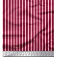 thumbnail image 1 of Soimoi Polyester Crepe Fabric Striped Stripe Print Fabric by The Yard 52 Inch Wide, 1 of 3