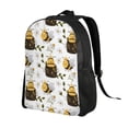 thumbnail image 2 of Rocae Honey Bee Insect print Computer Bag with Separate Compartment, Suitable for 15 inch Laptop Backpack, Gift for Men and Women, 2 of 8