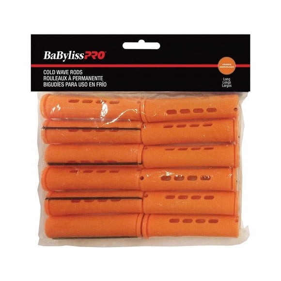 BaBylissPRO - Cold Wave Rods - Jumbo - Orange - 2/bag1