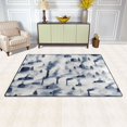 thumbnail image 3 of Factory Pattern Soft Polyester Area Rug 31''x20'', Non Slip, Memory Foam, Water Absorbent, 3 of 7