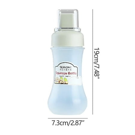 

Tepsmf Kitchen Gadgets Kitchen Home with Cover Five Holes Bottle with Scale Bottle Seasoning Bottle Kitchen Ketchup Bottle Seasoning Bottle Kitchen Utensils Set