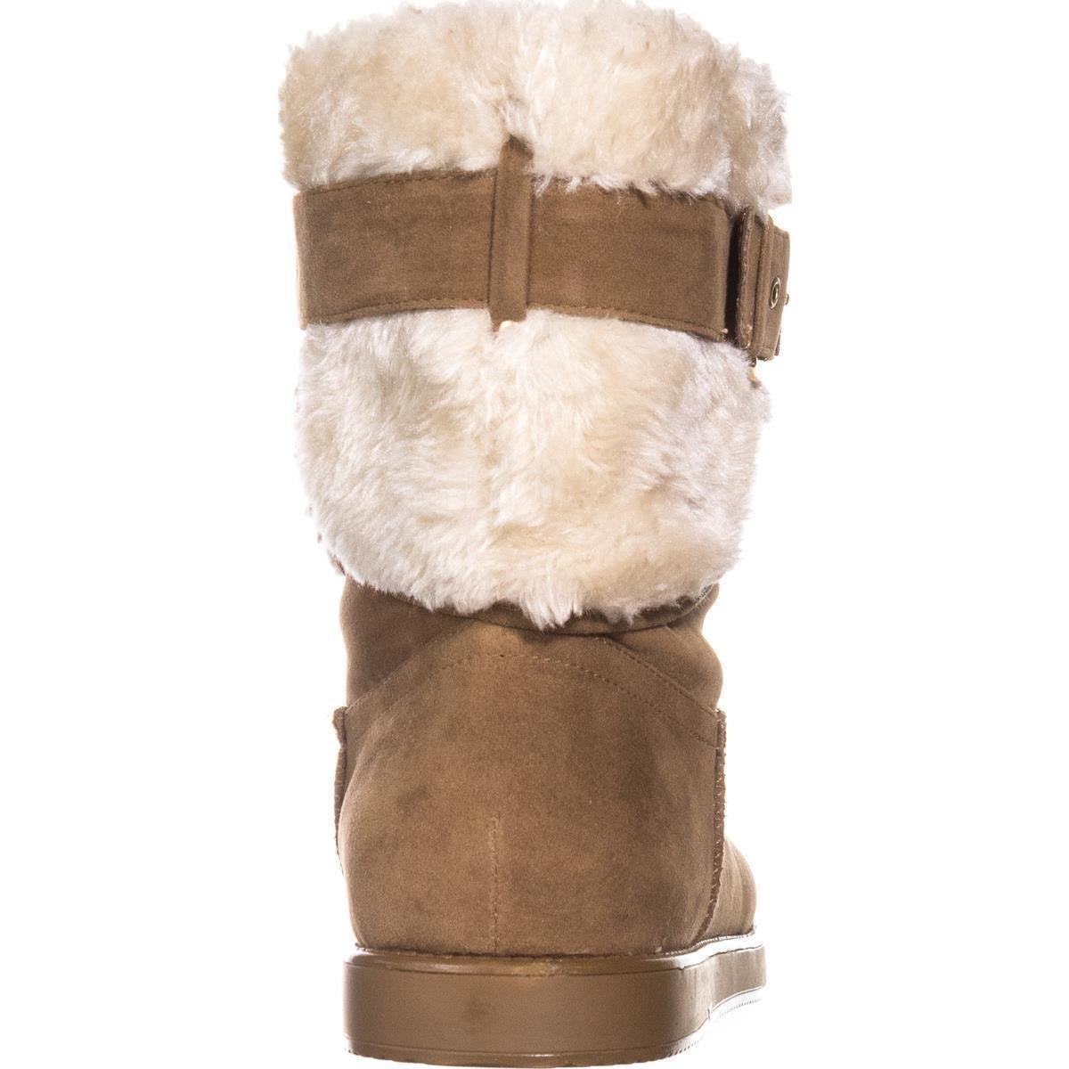 G by Guess Womens Amburr Closed Toe Ankle Cold Weather Boots Walmart