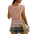thumbnail image 2 of Sherrylily Women Cap Sleeve T-Shirt Casual Loose Fit Tank Tops S-2XL(US 4-22), 2 of 2