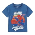 thumbnail image 2 of Marvel Spider-Man Short Sleeve T-Shirt and Shorts Set (Boys), 2 Piece Set, Sizes 2T-7, 2 of 8