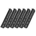 thumbnail image 1 of LYUMO Pool Cue Rack,6 Holes Cue Rack,3 Set 6pcs Billiards Snooker Accessory Plastic Wall Mounted Pool Cue Rack Bracket 6 Holes, 1 of 9