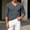 Dark Gray, variant on Kosheko Men's V-Neck Mesh Breathable Long-Sleeve Tee, Moisture Wicking Quick-Dry Fabric for gym practices Blue M