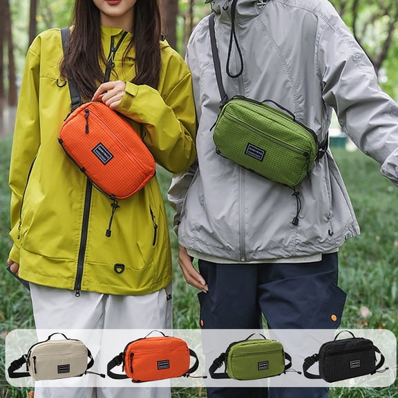 breaise Crossbody Bags for Women Men Nylon Sling Bag Cross Body Backpack for Woman