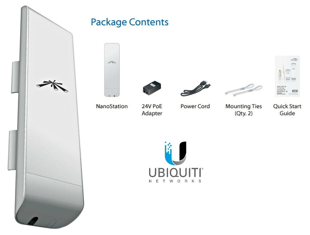 Ubiquiti Networks NSM2-US 2.4GHz NanoStation M2