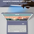 thumbnail image 3 of TFixol Holster Keyboard Magnetic Charging Full Cover Edge Soft Shell Long Time To Use External Pencil Case Ultra Light All In One Green, 3 of 6
