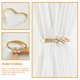 thumbnail image 4 of 2 alzapaños de metal para cortinas, alzapaños para cortinas, clips de decoración de perlas, accesorios para cortinas, 4 of 4