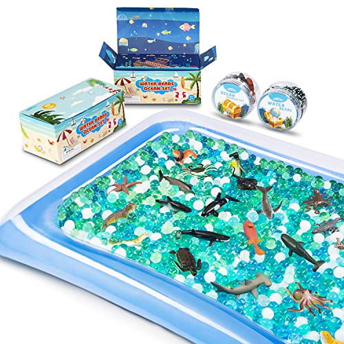 Water Beads Sea Animals Tactile Sensory Experience Kit 