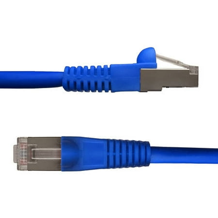 NTW Cat6 Snagless Shielded (STP) Network Patch Cable, 1'