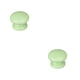 thumbnail image 1 of Yuarrent Perilla de la puerta del gabinete pequeño Accesorio para muebles del hogar Cajón de cierre Tirador de de color sólido Verde claro 2piezas, 1 of 6