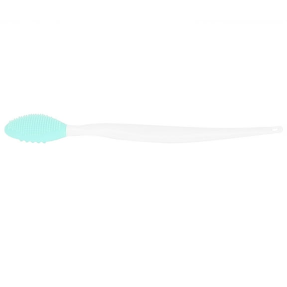 Soft Silicone Nose Cleansing Brush Deep Cleaning Double Sided Exfoliating Lip BrushGreen