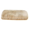thumbnail image 2 of AMERTEER Exquisite Workmanship Doormat Wide Application Polyester Faux Fur Sheepskin Simple Area Rug for Home White 40*40cm, 2 of 13