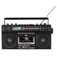 thumbnail image 1 of Radiocasetera QFX Black Bluetooth con Conversión a MP3 y Ecualizador de 3 Bandas Am/Fm, 1 of 7