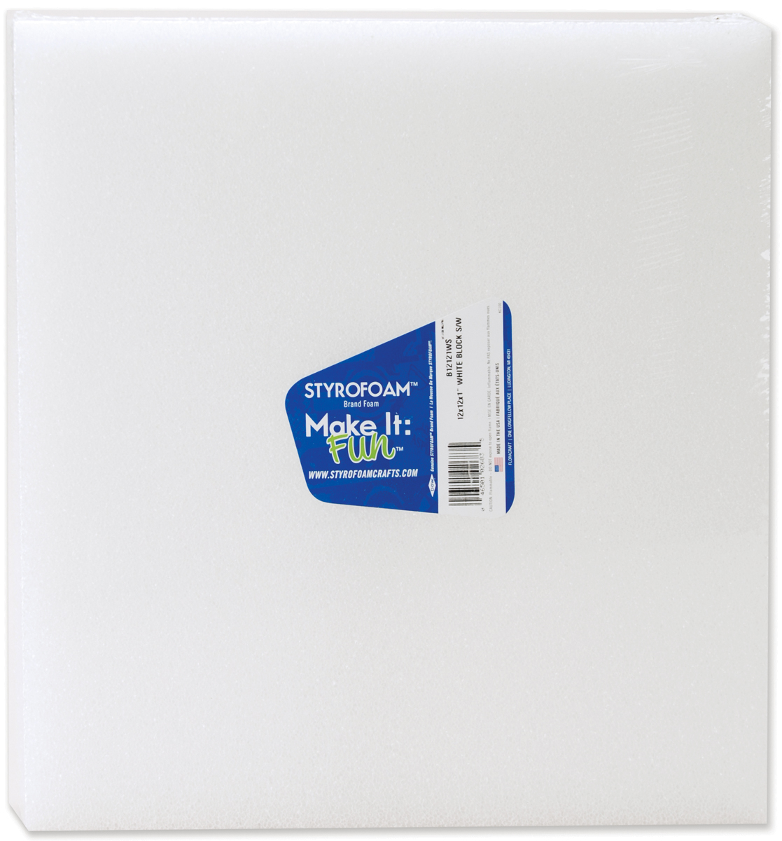Styrofoam Block12"X12"X1" Walmart Canada