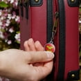 thumbnail image 3 of Wonder Woman Wonder Mom Logo Jacket Handbag Purse Luggage Backpack Zipper Pull Charm, 3 of 5