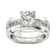 thumbnail image 3 of 2 In 1 Creative Combination Ring Set With Zircon And Versatile Fashion Ring, 3 of 5