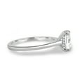 thumbnail image 4 of 2.00Ct Emerald Cut Lab-Grown Diamond Hidden Halo Solitaire Engagement Ring, 14K White Gold, US 5.5, 4 of 7