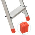 thumbnail image 5 of Uxcell Ladder Feet Mat, Step Ladder Foot Mat Non-Slip Rubber Thick Ladder Accessories Replacement, Red, 2Pack, 5 of 5