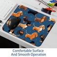 thumbnail image 6 of Dachshund Square 8.3x9.8 Inch Non-Slip Rubber Bottom Printed Desk Mat Gaming Mousepad Mouse Mat for Office and Gaming, 6 of 6